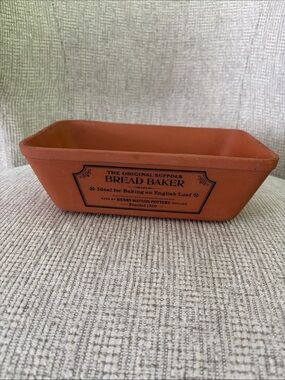 The Original Suffolk Bread Baker - Terracotta Bread Loaf Pan